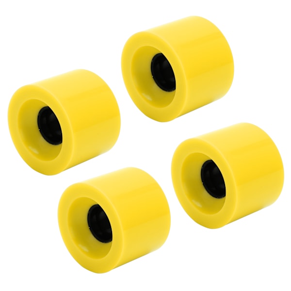 PUENTE 4 kpl 60x45mm rullalaudan pyörät 78A Longboard Cruiser -pyörät Varaosat Keltainen