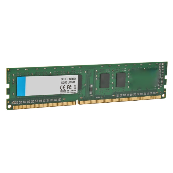 DDR3 UDIMM 1600Mhz RAM 64bit Leveys 40Pin Data Interface Plug and Play Professional kannettavan tietokoneen RAM PC:lle 8GB