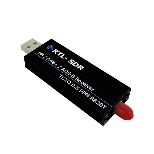 Sdr Mottagare R820T2 Usb Rtl-Sdr Dongel Med 0.5Ppm Tcxo Sma Mjzsee