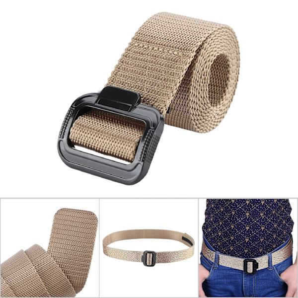 Nylon Belt Hunting Security Rescue Duty -vyötärönauha (khaki)