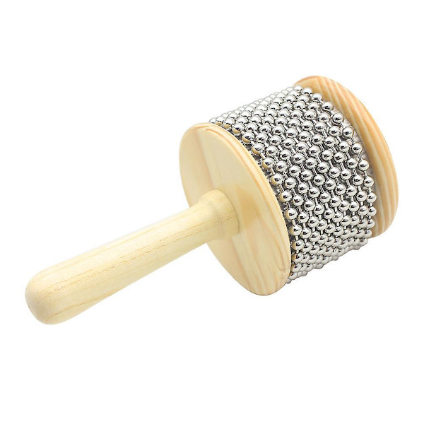 Trehåndtak Cabasa med stålkule - 8,5 cm
