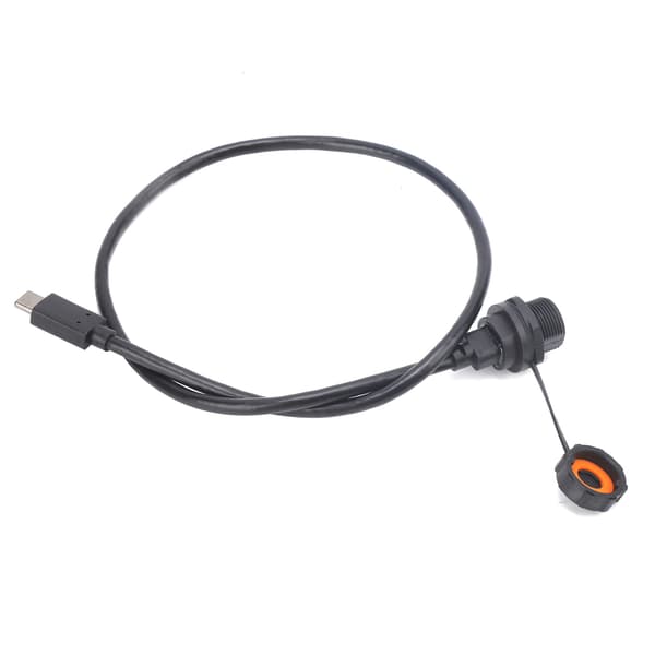 Vandtæt USB-stik IP67 TYPEC hun han med kabelstik E10TPCTFF/TPCAM (0,5 meter)