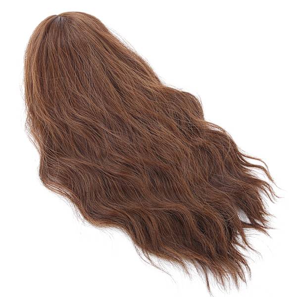 LC6012 50cm Damperuk Värmebeständig Kvinnors Hårdel Lång Lockig Syntetisk Kvinnlig Falskt Hår Cosplay Peru