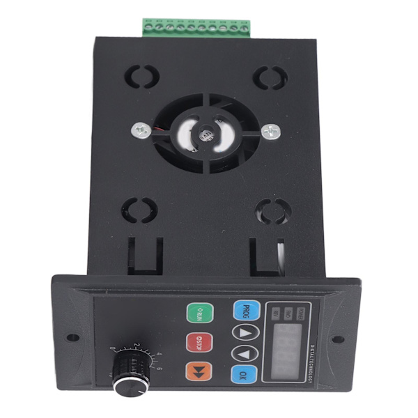 Frekvensomformer 1PH 176‑264V Inngang 3PH 0‑220V Utgang VFD 750W for Motorpumpe