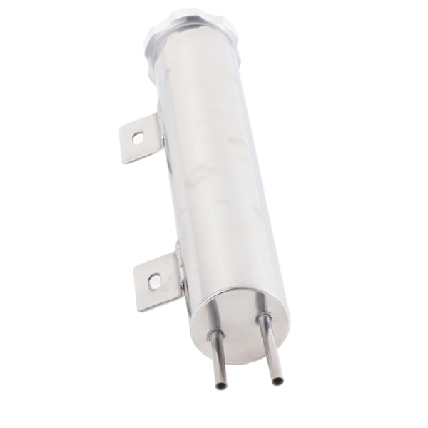 32oz Radiator Overflow Tank Bottle Polert Rustfritt Stål Kjølevæske Catch Can Passer Til Chevy