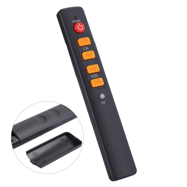 Universal Learning Fjärrkontroll med stora knappar Smart Controller för TV STB DVD DVB HIFI VCR