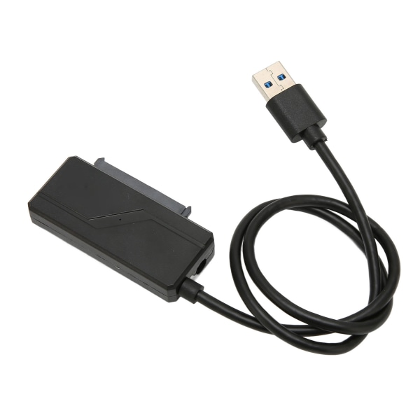 USB 2.0 till SATA 6+7 Easy Drive-kabel 480 Mbps USB till SATA-adapterkabel för optisk enhet för bärbar dator