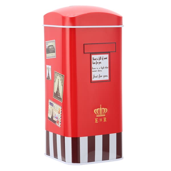 Brevlåda Postbox Modell Dekor Spargris Pengar Sparlåda Hem Skrivbordsdekoration