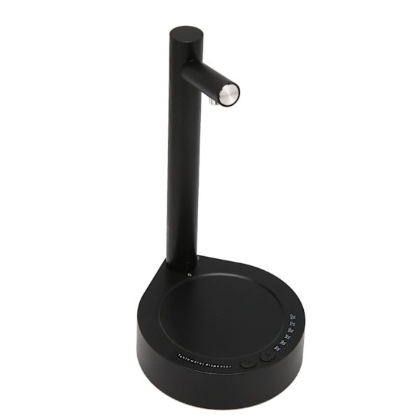 5 gallon smart bordvanndispenser 7 nivå kvantitativ USB-lading Universal stasjonær vannflaskedispenser pumpe svart