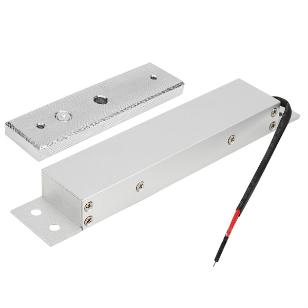DC12V 180kg 397lb Elektromagnetisk lås Holdekraft til adgangskontrol Enkelt dør