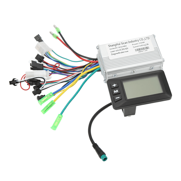 36V 48V 350W Elektrisk cykel børsteløs motorcontroller LCD panel kit cykel motorcontroller konverteringssæt til cyling ridning