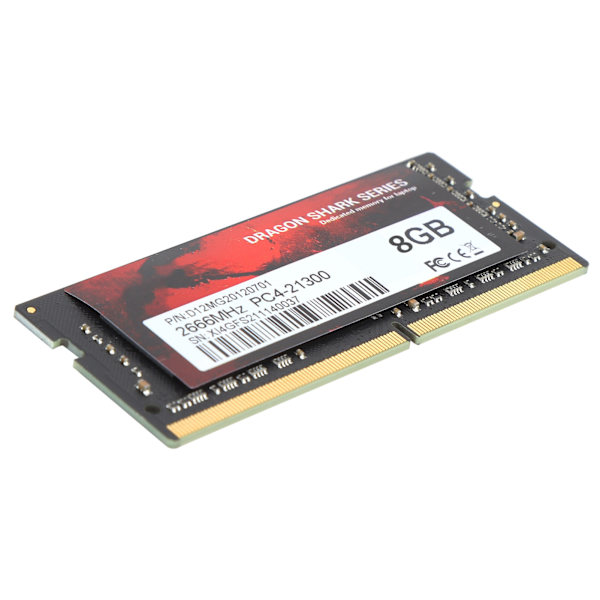Bærbar hukommelse PC4‑21300 RAM hukommelsesopgraderingskit Kompatibel med DDR4‑2666MHz Notebook8GB