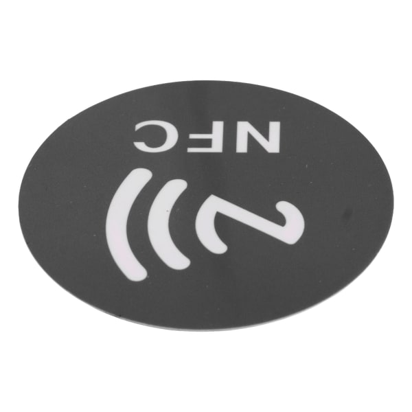 20 stk NFC-klistremerker 125KHz Anti-interferens-ID Telefon NFC-klistremerke for tilgangskontroll Home Assistant Svart