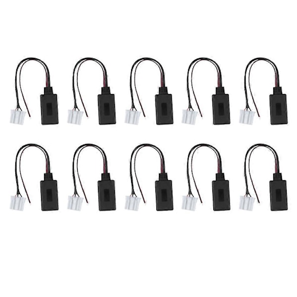 Bil Trådløs Bluetooth Modul Musik Adapter Aux Audio Kabel til