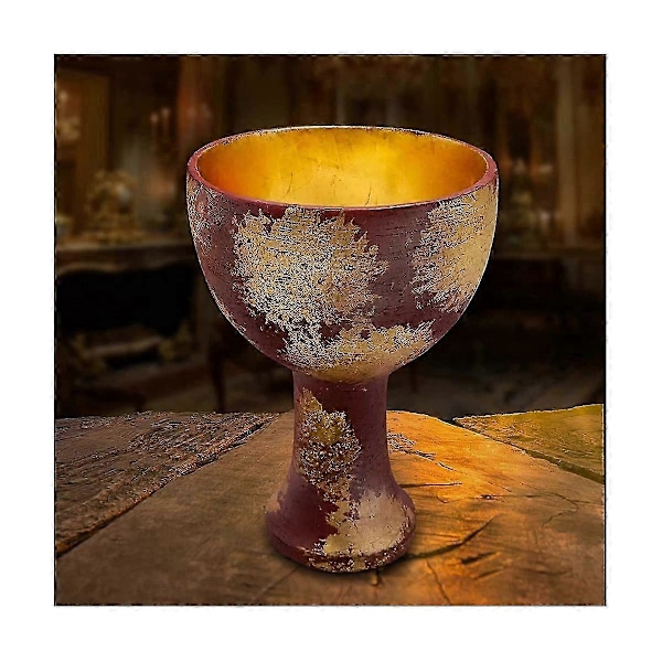 Indiana Holy Grail Jones Cup -käsityöt 1:1 hartsijäljennös Halloween Cosplay -elokuvarekvisiitta