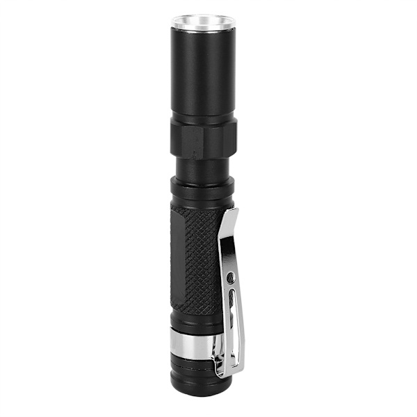 2st Utomhus Mini Bärbar Super Bright LED-ficklampa Teleskopisk Pennform Nödljus