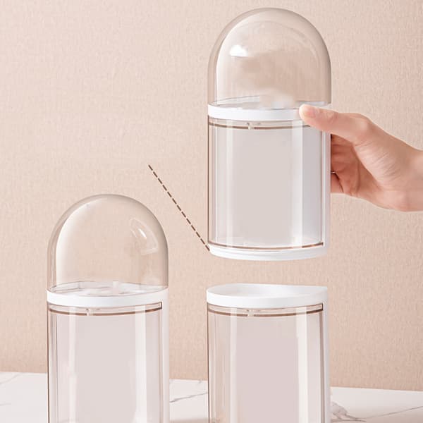 Figur Förvaringslåda Transparent Väggmonterad Dockfigur Displaylåda Utställningslåda 3 Lager 11x35.5cm