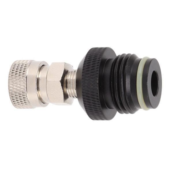 CO2 Tank Hun Adapter Lækagesikker Rustfrit Stål Aluminiumlegering 8mm G1/2 14 Slange Hurtigkobling Hun Fitting