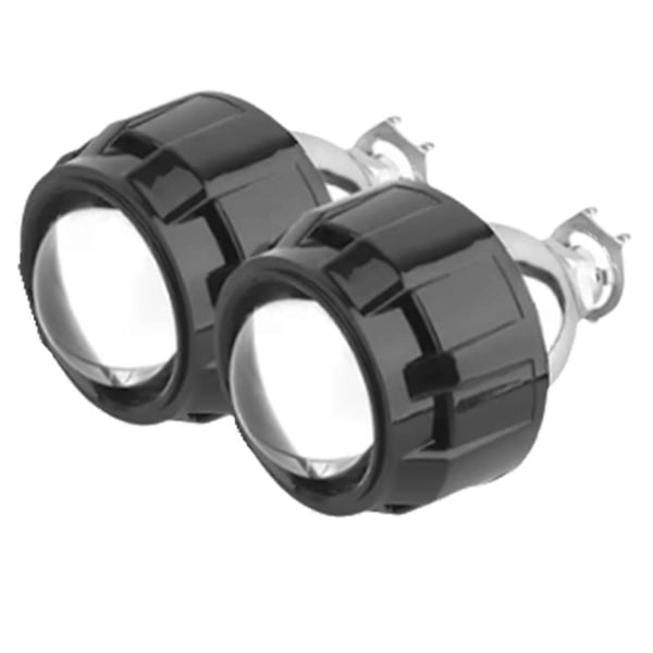 2,5 tums bilstrålkastare H1 Xenonlampa Universal Svart RHD