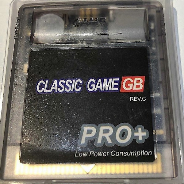 2750 Spil i Én OS V4 EDGB Custom Spilkort kompatibelt med Gameboy- GB Spillekonsol Strømbesparende Version