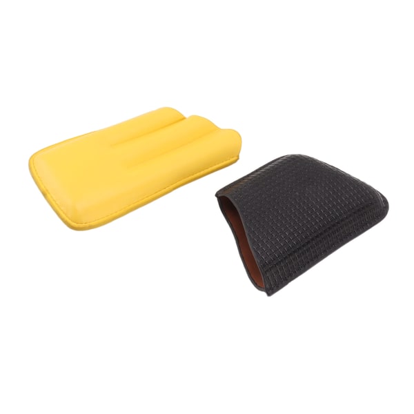 3 Sticks Läder Cigarrfodral Bärbar Fuktkräm Cigarrfodral Cigarr Humidor för Mäns Gåvor