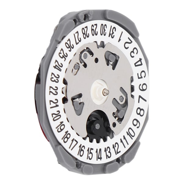 VJ24 Calendar Watch Movement Alloy Ersättnings Movement Watch Reparationsdelar Tillbehör