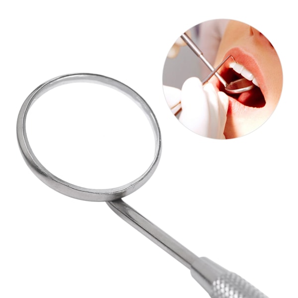 3 st/ set Rostfritt stål tandverktyg Munspegel Sond Tång Pincett Tänder Rengör hygienkit