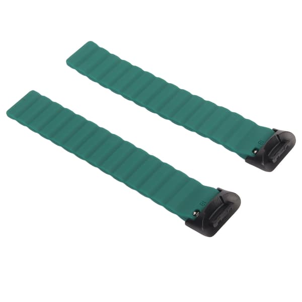 Magnetisk Urrem Justerbar Hurtigudløsning Silikone Urrem Tilbehør Passer til Fitbit Charge 5 OD Grøn