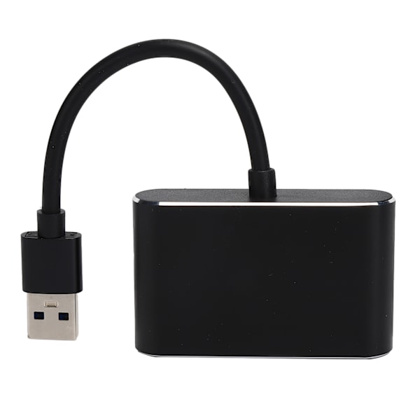 USB3.0 til High Definition Multimedia Interface + VGA-adapter 2-i-1 HD-datakonverterer 1080P
