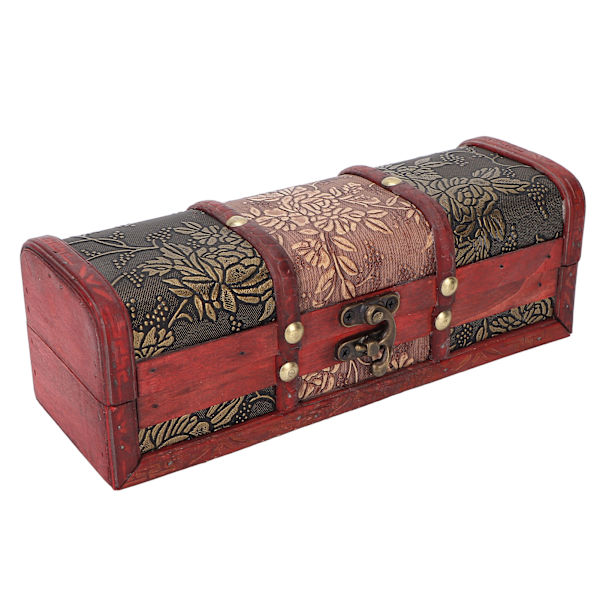 Træsmykker Opbevaringsboks Hjem Retro Udsøgt Hårnål Dokument Halskæde Armbånd Organizer Case