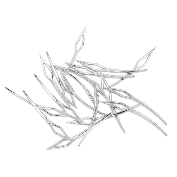 18 stk Rhombic Dreadlocks Interlocking Tool Legering Dreadlocks Stramningsværktøj Tilbehør til Sisterlocks