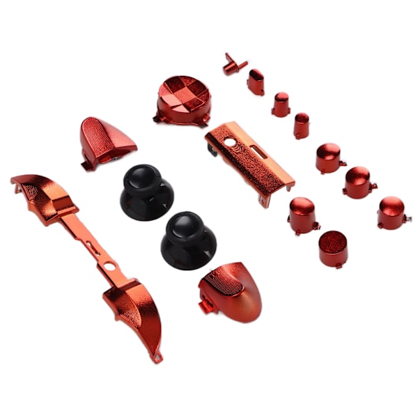 Full Game Controller Button Set Electroplating Replacement Handles Accessories for Xbox Series XRed