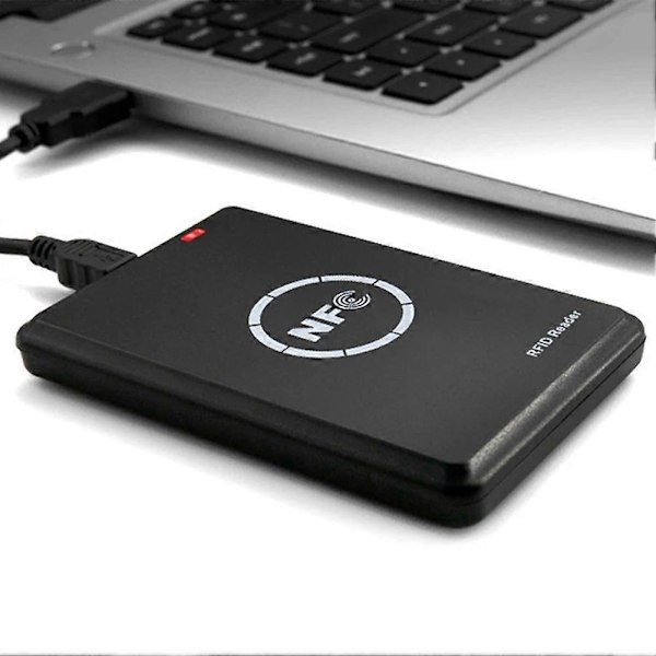 RFID NFC Smart Chip Reader+5XCUID Kort 125K Kopiator RFID Duplicator Svart29