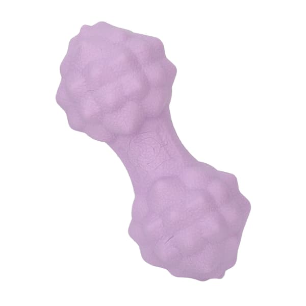 Peanut Massagebold Multi-Directionel Massage Ergonomisk Blød Dobbelt Lacrosse Massagebold til Stressreduktion Lilla