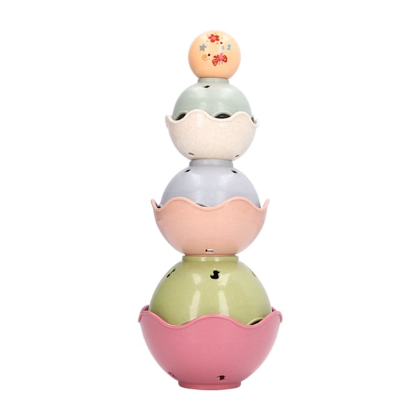 Baby Byggekopper Lekeboller Form Stablekopper Bad Tidlig Læring Leker for Baby Spedbarn Barn