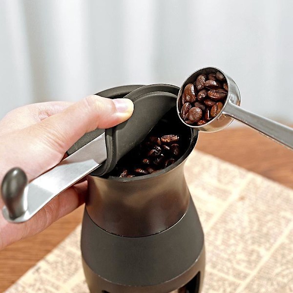 Håndholdt Transparent Manuell Kaffe Kvern