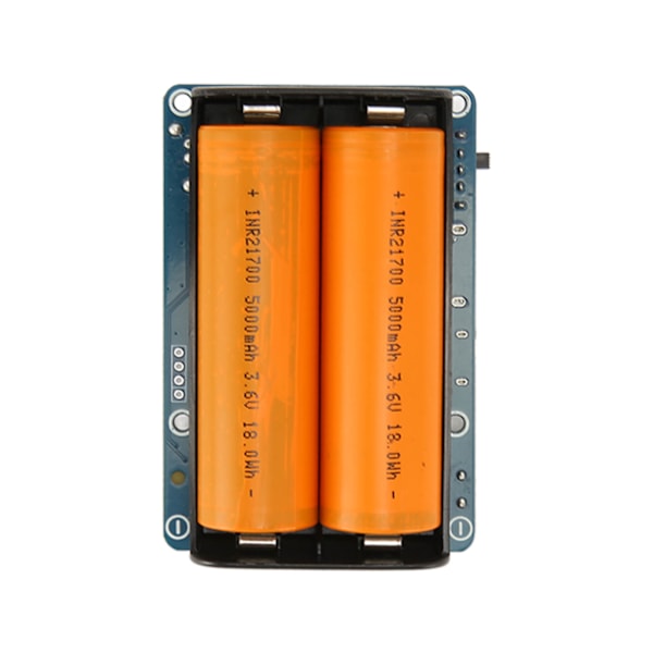Strömförsörjningsmodul för UPS 5V utgång Micro USB 21700/5000mAh I2C-styrgränssnitt UPS-modul för RasPi moderkort