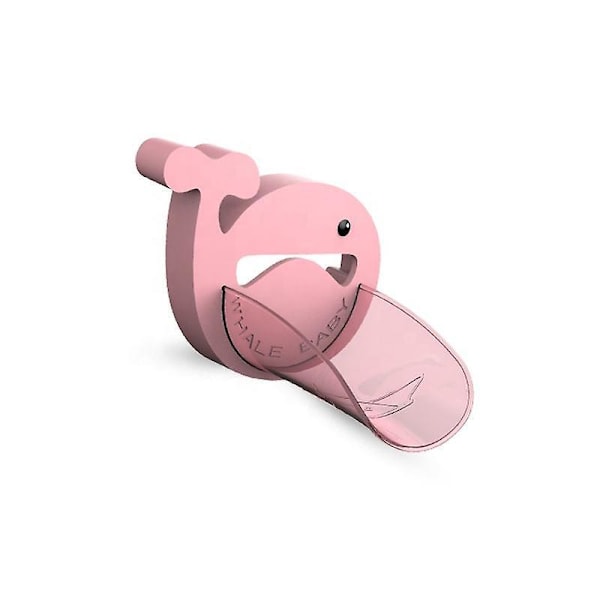 Kranförlängare Set med 2 Blå och Rosa Badrumstillbehör för Barn Enkel Montering Sänka Adapter med Cartoon Krabba Design