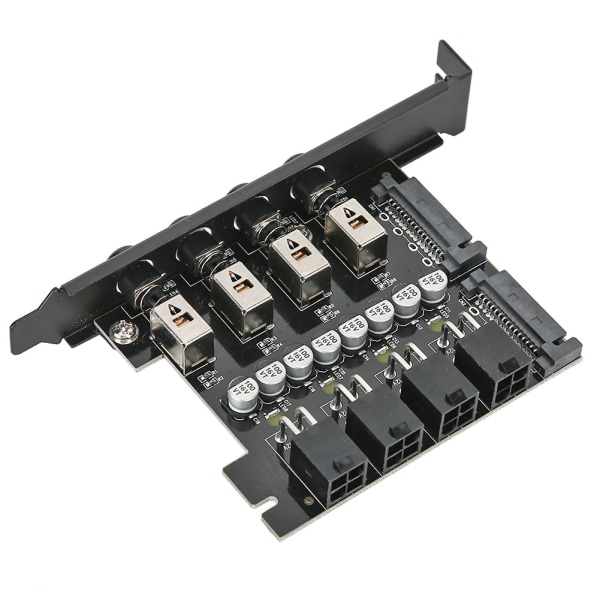 HDD Harddisk Strømforsyning Switch Kontrolmodul SATA Drive Switcher Til stationær PC Computer