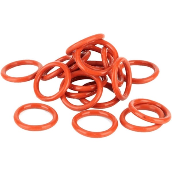 20 stk. Rørdæmper Silikone Ring Til 12AX7 12AU7 12AT7 12BH7 EL84 20MM Rørdæmper Silikone Ring