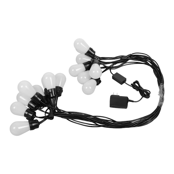 RGB LED-ljusslingor för utomhusbruk IP65 Vattentät 15m RGB 6 dynamiska lägen LED-fjärrkontroll ljusslinga för trädgårdar gårdar