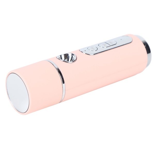 Handhållen ögonmassageapparat EMS lindrar bleknar mörka ringar vibration handhållen ögonmassageapparat penna för arbete resor 15ml rosa