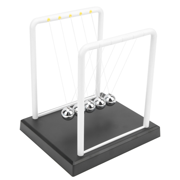 Newtons Cradle - Vakker og stilig vitenskapelig fysikkfunksjoner evig bevegelse skrivebordsleke for dekorasjon