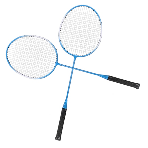 LEIJIAER Badminton Racket Offensiv Järnlegering Lätt Bekväm Grepp Sport Badminton Racket Blå