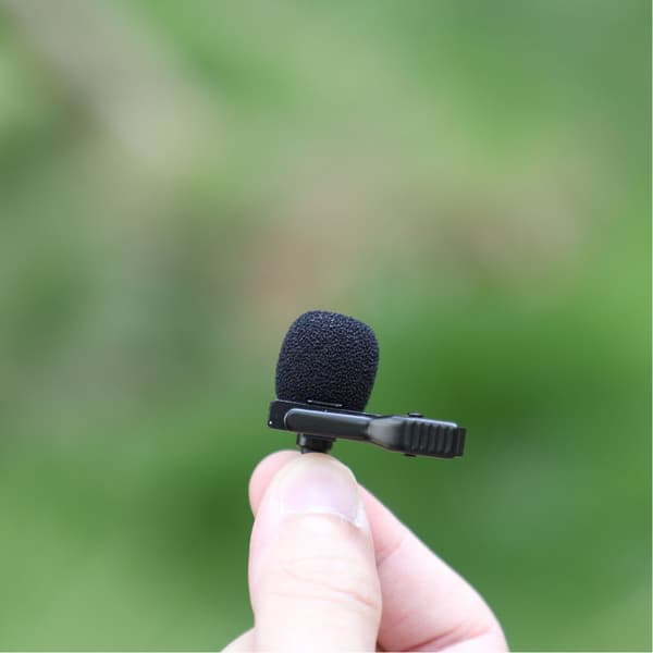 Reversmikrofon Anti-interferens Omnidireksjonell Clip On Lavalier Mikrofon for Insta360 ONE X2 X3