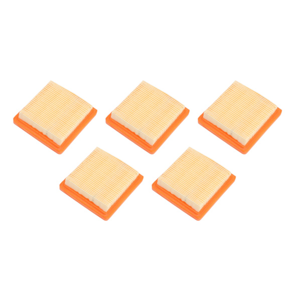 5 STK Trimmer Luftfilter Panel Filterpapir Trimmer Luftfilter Erstatning til Stihl FS91 Haveværktøj