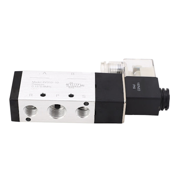 Pneumattinen solenoidiventtiili alumiiniseos nopea vaste anti-häiriö 2-asentoinen 5-tie solenoidiventtiili automaatioon AC220V