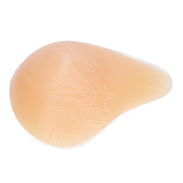 Spiralform bröstform konstgjord bröst Silikonbröstprotes för mastektomiåterställning höger 400g / 14.1oz
