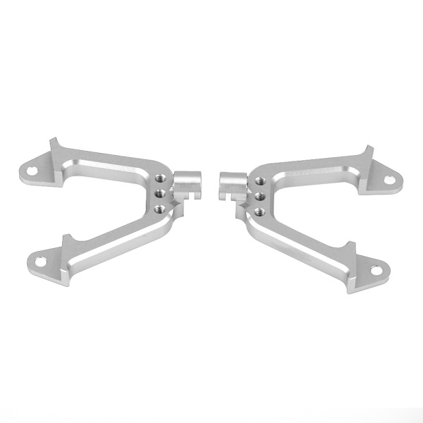 Front Suspension Bracket til AXIAL SCX10 Firehjulstræk Elektrisk RC Bil (Sølv)