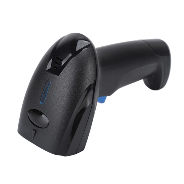 Håndholdt stregkodescanner 2,4 GHz trådløs USB 2.0 kablet 1D stregkodescanner Plug and Play med Dual Mode til supermarked
